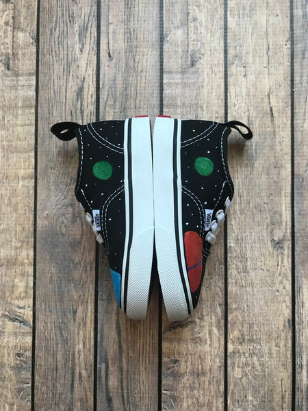 Space Vans | Custom Painted Vans