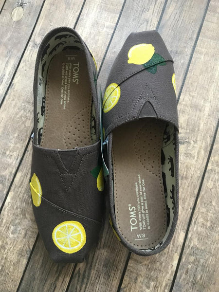 Lemon Slice PaintedToms