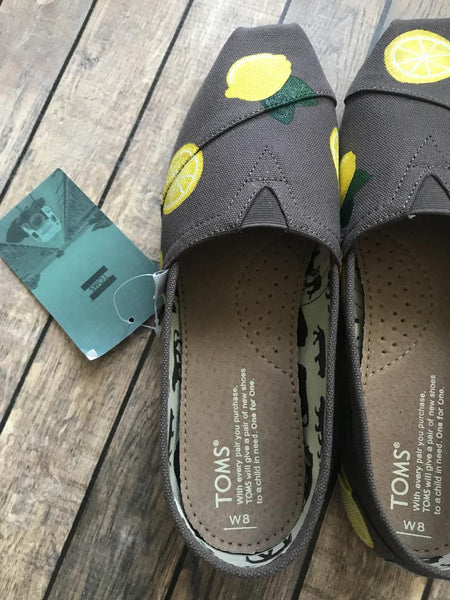 Lemon Slice PaintedToms
