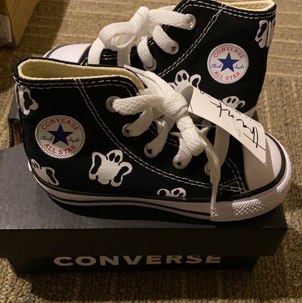 Toddler Size 6 - Ghost High Top Converse