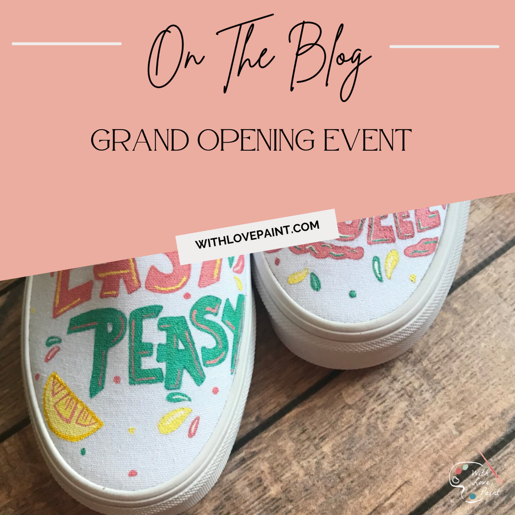 With Love, Paint's Grand Opening Event