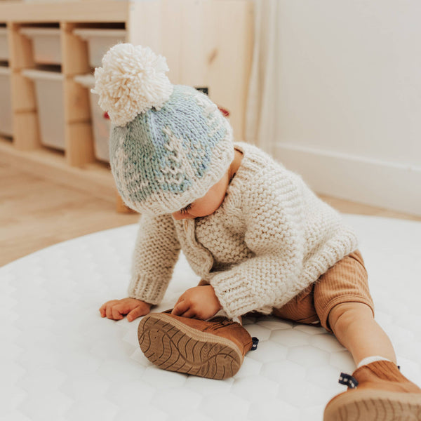 Winter Forest Knit Beanie Hat Baby & Kids: M (6-24 months)