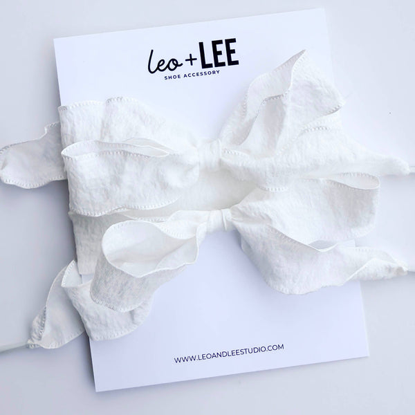 Leo + Lee Silky Sneaker Lace Set : Sage Green