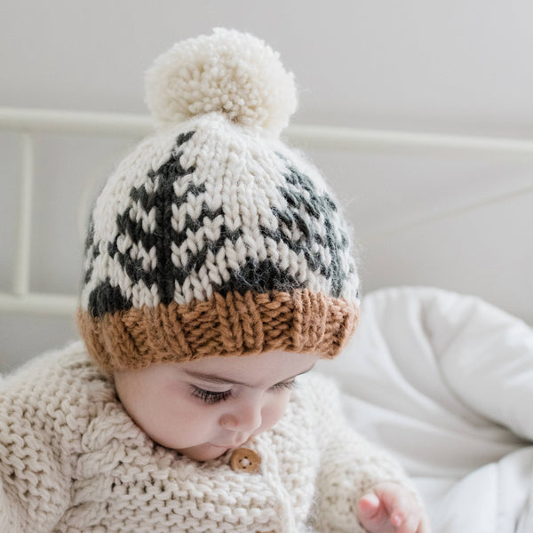 Forest Knit Beanie Hat Baby & Kids: M (6-24 months)