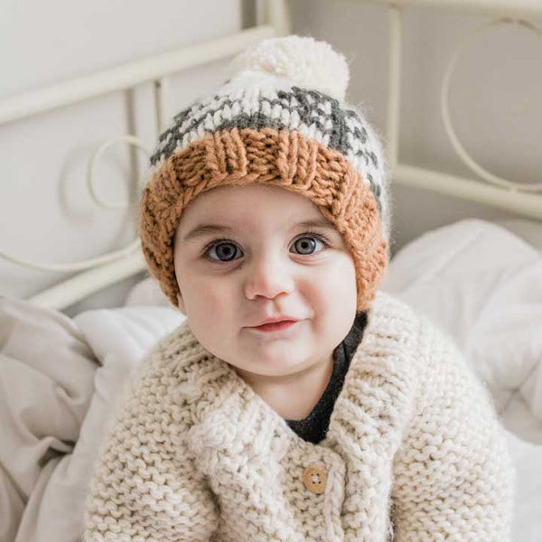 Forest Knit Beanie Hat Baby & Kids: M (6-24 months)