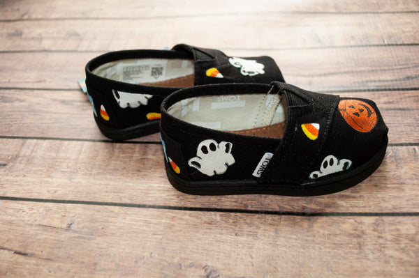 Halloween Hand Painted Toms