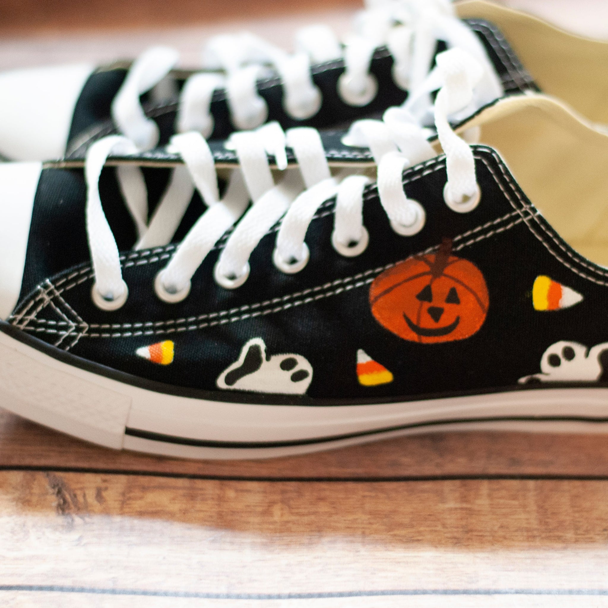 Halloween Hand Painted Converse Custom Halloween Converse 