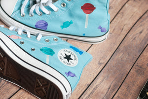 Candy High Tops | Custom Hand Painted Candy Converse