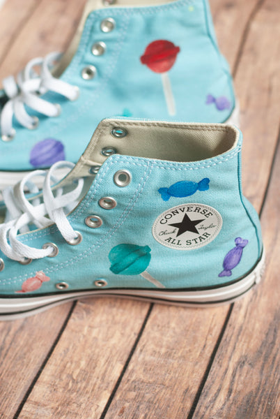 Candy High Tops | Custom Hand Painted Candy Converse