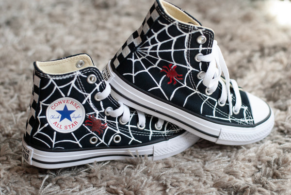 Spiderweb High Top Converse