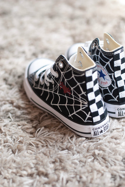 Spiderweb High Top Converse