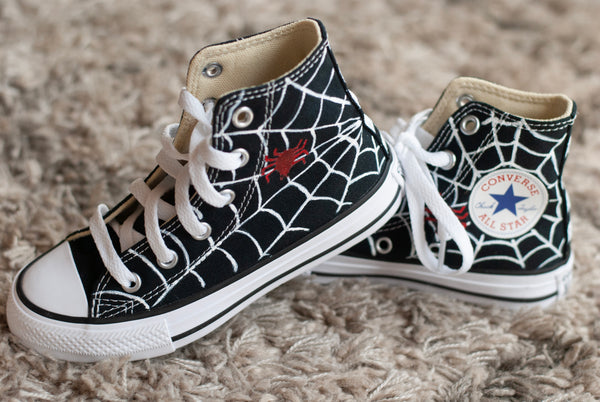 Spiderweb High Top Converse