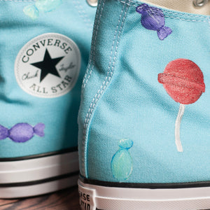 Candy High Tops | Custom Hand Painted Candy Converse