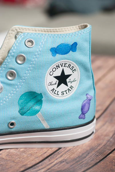 Candy High Tops | Custom Hand Painted Candy Converse