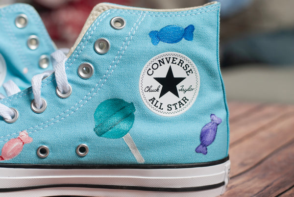 Candy High Tops | Custom Hand Painted Candy Converse