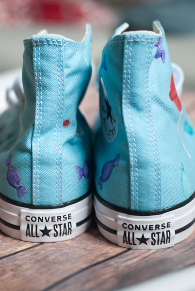 Candy High Tops | Custom Hand Painted Candy Converse