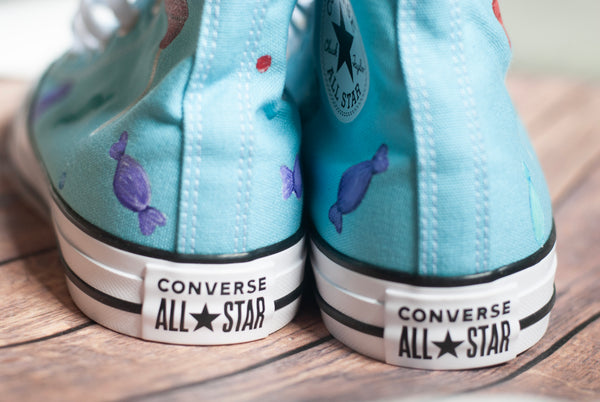 Candy High Tops | Custom Hand Painted Candy Converse