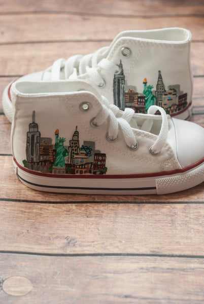 New York City High Top Converse