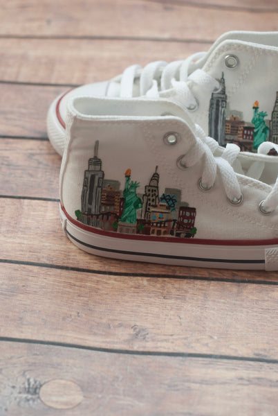 New York City High Top Converse