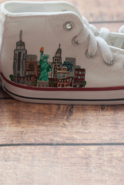 New York City High Top Converse