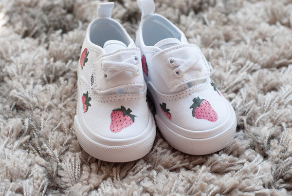 Pink Strawberry Vans