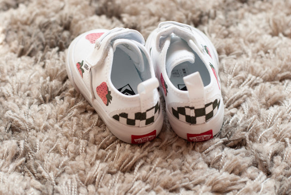 Pink Strawberry Vans