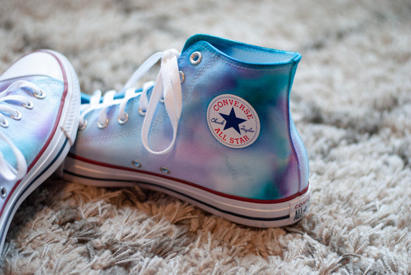 Tie Dye Converse || Custom High Top Converse