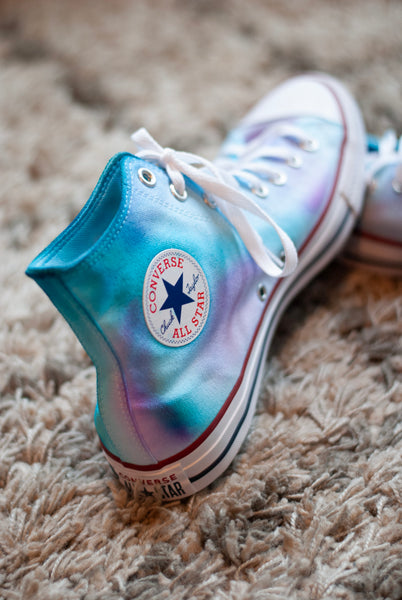 Tie Dye Converse || Custom High Top Converse