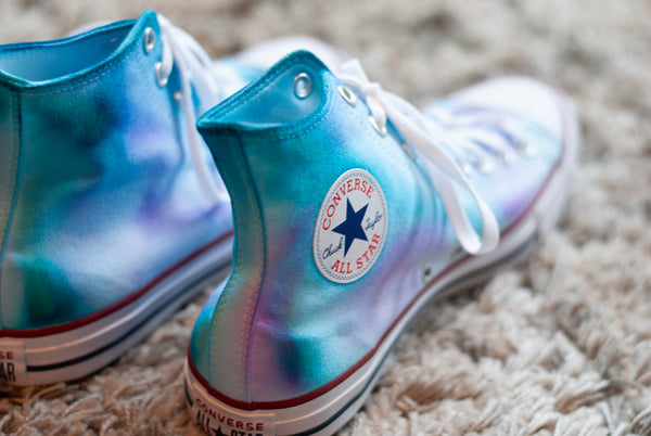 Tie Dye Converse || Custom High Top Converse