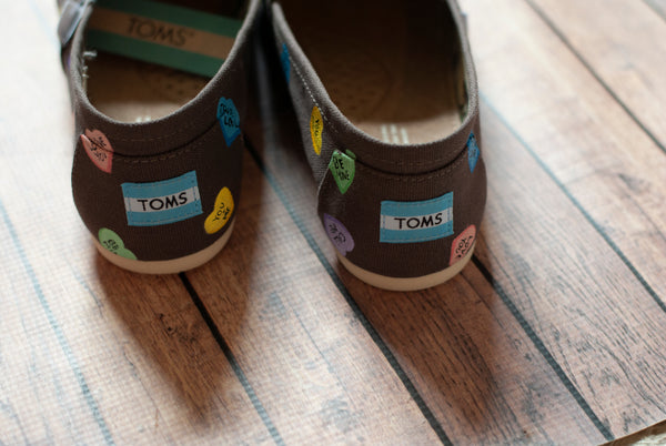 Candy Heart Valentine's Day Conversation Hearts Toms