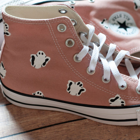 YOUR BUSINESS LOGO - Custom Converse - Hand Painted Converse