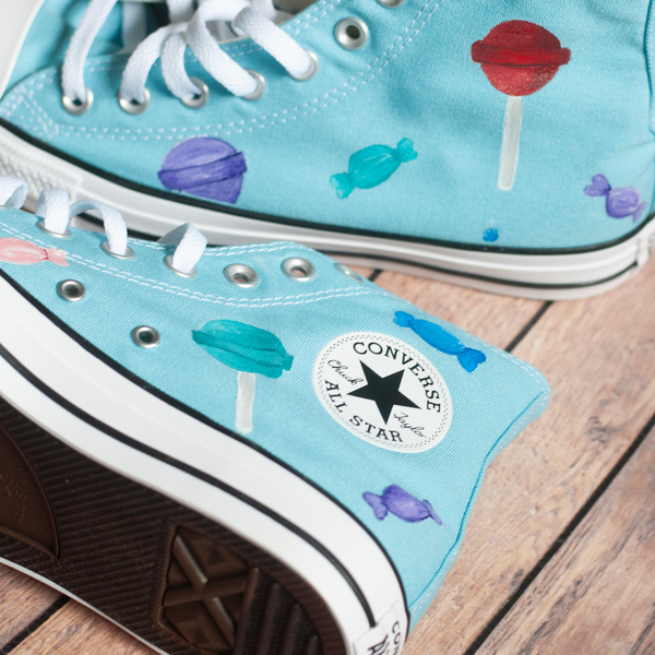 Candy High Tops | Custom Hand Painted Candy Converse