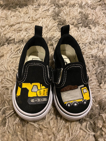 Ready to Ship - Toddler Size 4 - Truck Vans