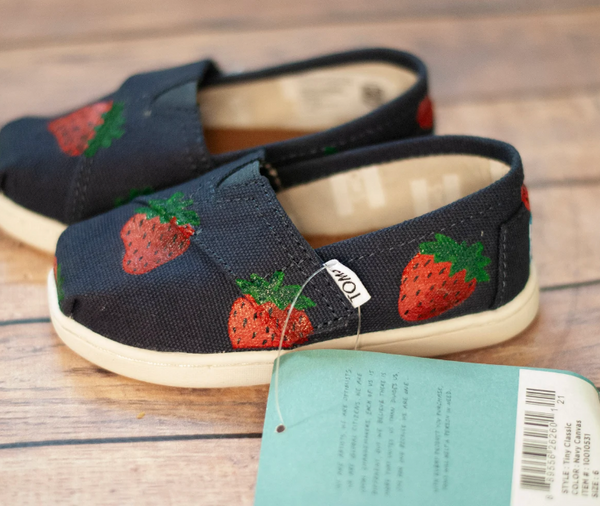 Hand Painted Strawberry Toms