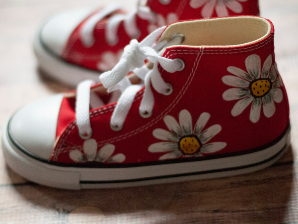 Daisy High Top Red Converse