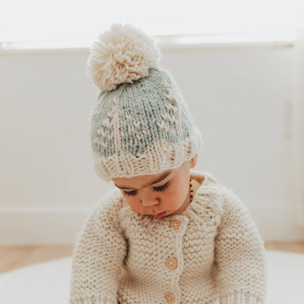 Winter Forest Knit Beanie Hat Baby & Kids: M (6-24 months)