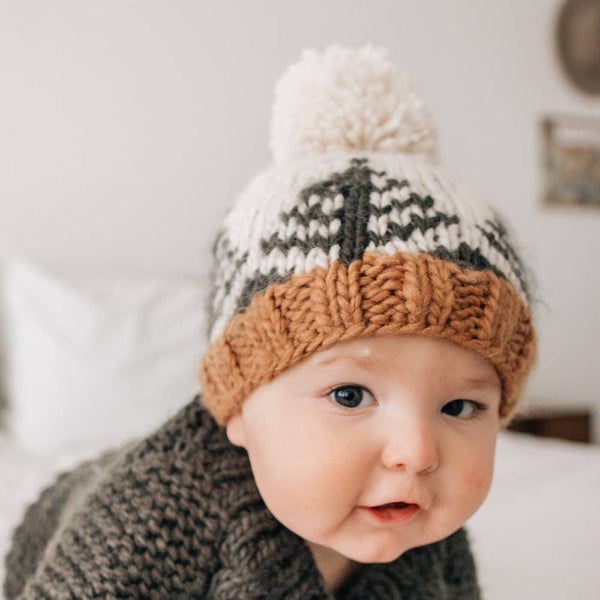 Forest Knit Beanie Hat Baby & Kids: M (6-24 months)