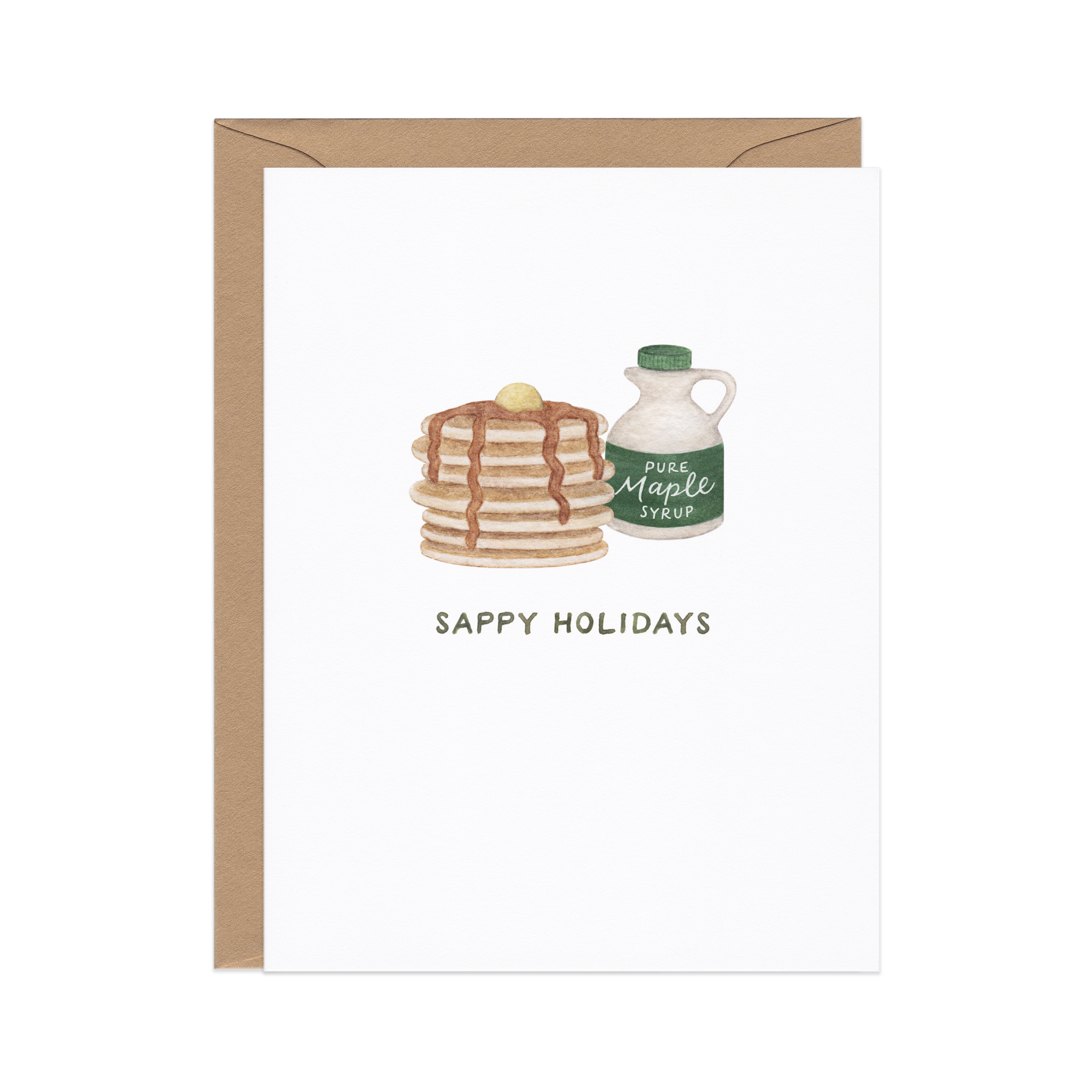 Maple Syrup Holidays — New England Christmas Card