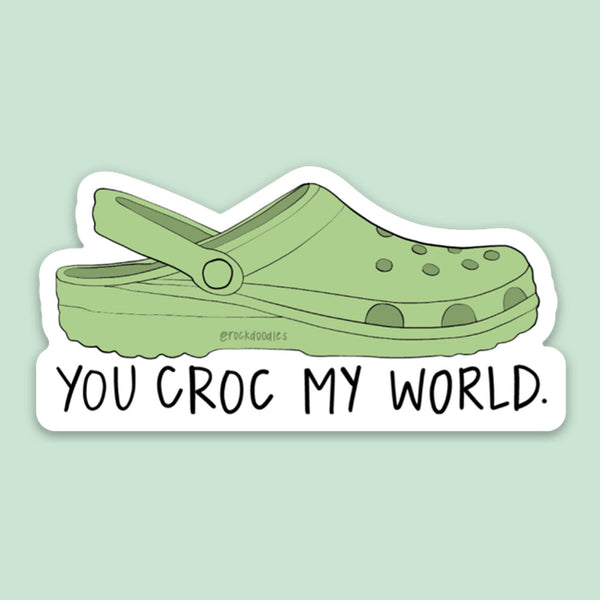 Croc My World Sticker