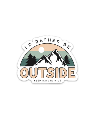 Be Outside | Sticker