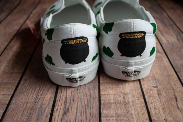 Hand Painted St. Patrick's Day Vans