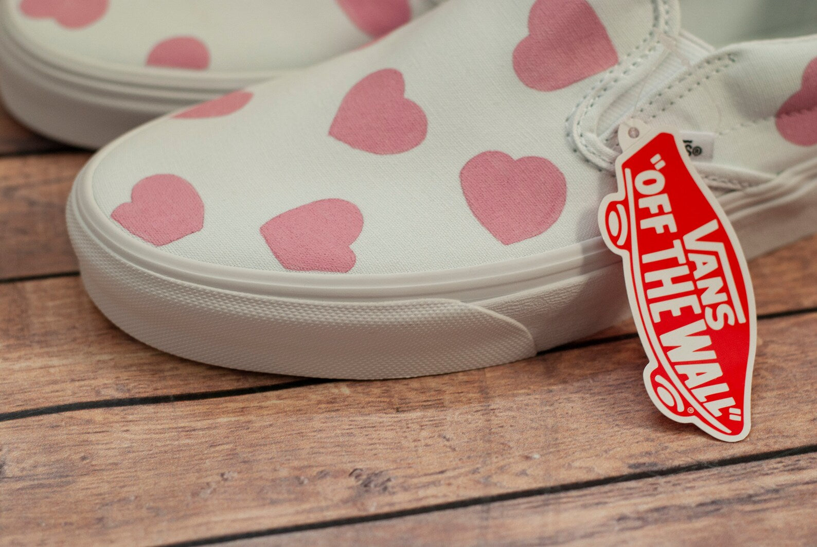 Vans with the fashion heart